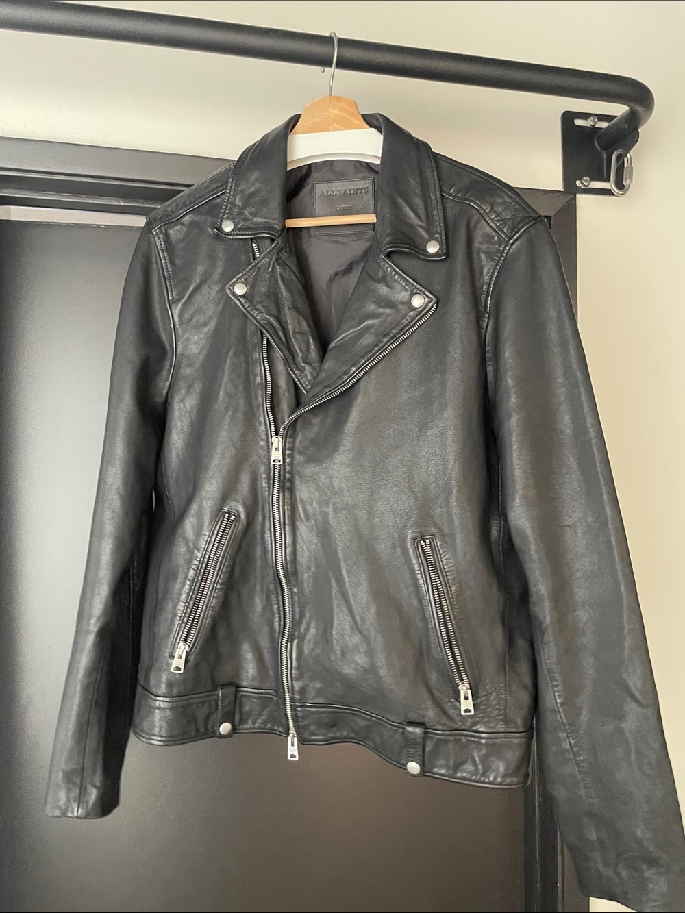 All Saints Lomi Leather Jacket